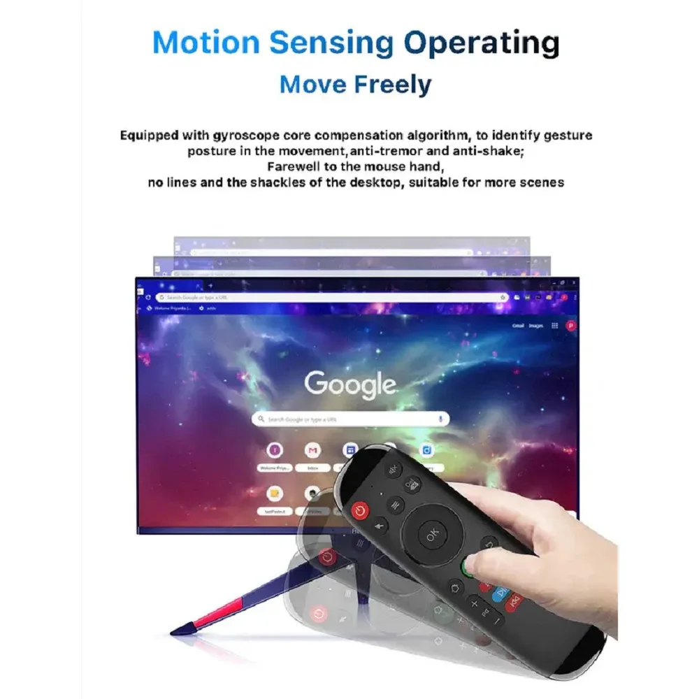 Пульт дистанционного управления M6 Fly Air Mouse, беспроводная клавиатура, 2,4 ГГц