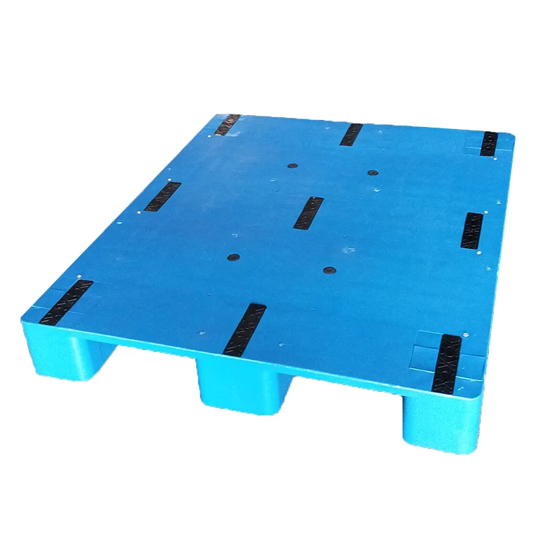 Printing use plastic pallet solid deck ground