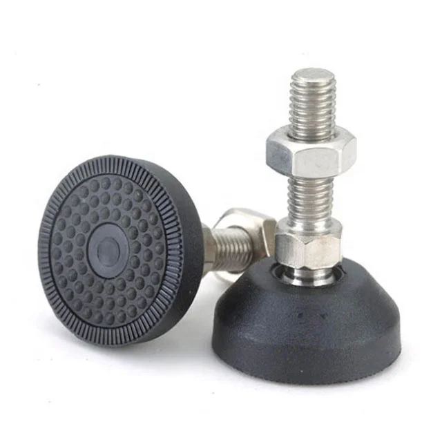 
 80 мм Dia M8 M16 M20 M24 поворотный Нейлоновый Регулируемый сверхпрочный мебельный выравниватель слайдер ножной уровень Крепление Винт выравнивающие ножки  