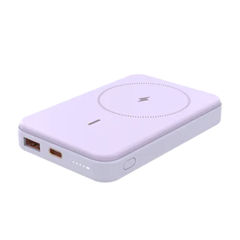 20W PD+15W Magnetic Wireless Charger Ultra-Thin 10000mAh Power Bank with Single Type-C Port LI-Polymer Battery