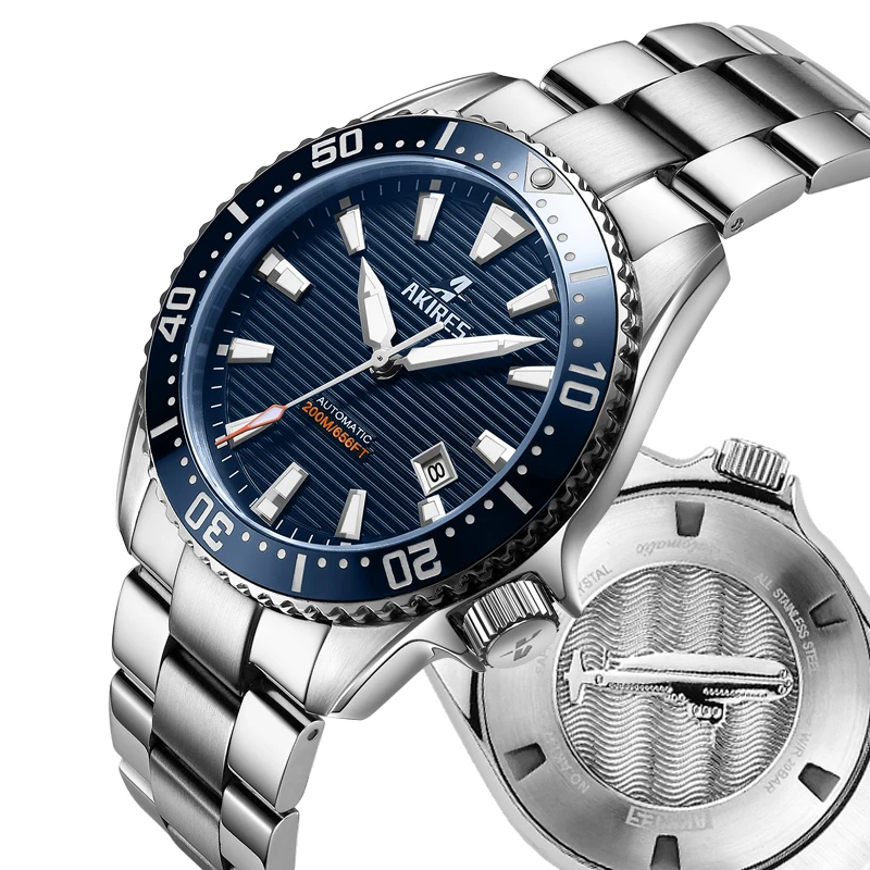 Beste Kwaliteit 007 Lichtgevende Bezel Insert NH35 Automatische