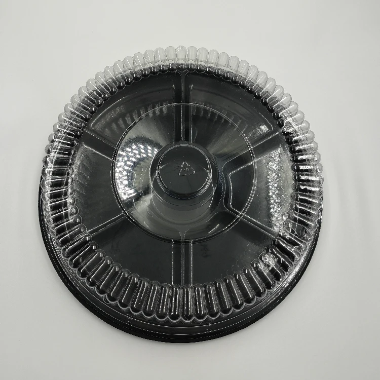 Best Selling Disposable Round Cake Container Food 12 Inch Dome Clear Disposable Dome Plastic Cake Container