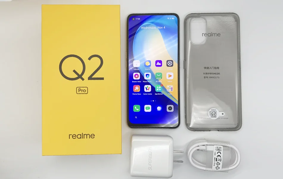 Смартфон Realme Q2 Pro, 5G, 6,4 дюйма, 8 ядер, 8 + 48 МП, 4300 мА · ч,  Android 10,0| Alibaba.com