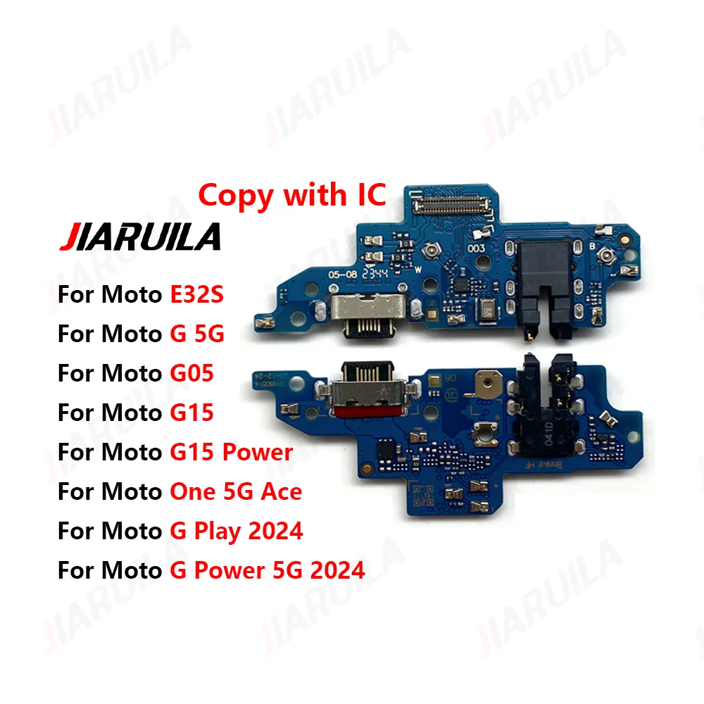 Connecteur De Charge Pour Motorola Moto E15, G05, G15, G15 Power - Carte Platine