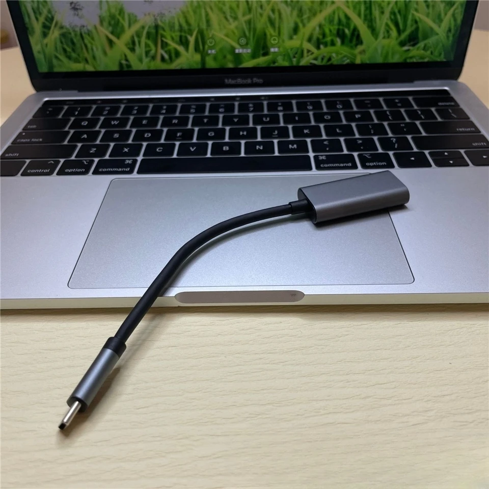 Adaptateur USB-C vers HDMI 4K, station d'accueil USB-C m&acirc;le vers HDMI femelle, c&acirc;ble convertisseur HDTV USB-C vers HDMI pour MacBook Pro et Samsung