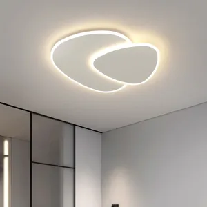 Modern Minimalist White Super Thin Bedroom Ceiling Lamps for Living Room