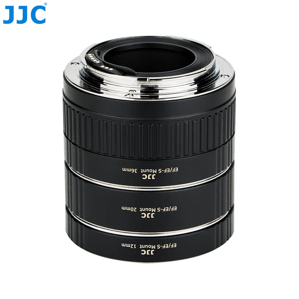 JJC AET-CS(II) Camera Automatic Extension Tube for Canon EF/EF-S Mount, for Macro Photography