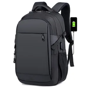 Custom Waterproof USB Men's Computer Student Bag New  Business School Office Laptop Backpacks