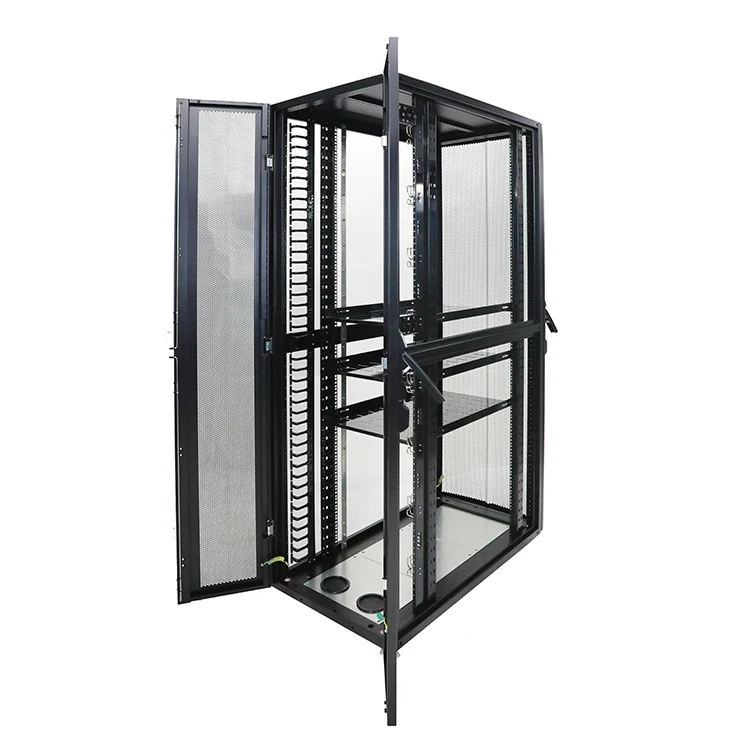 LE 42U Fireproof Server Rack - Secure Co-Location Enclosure