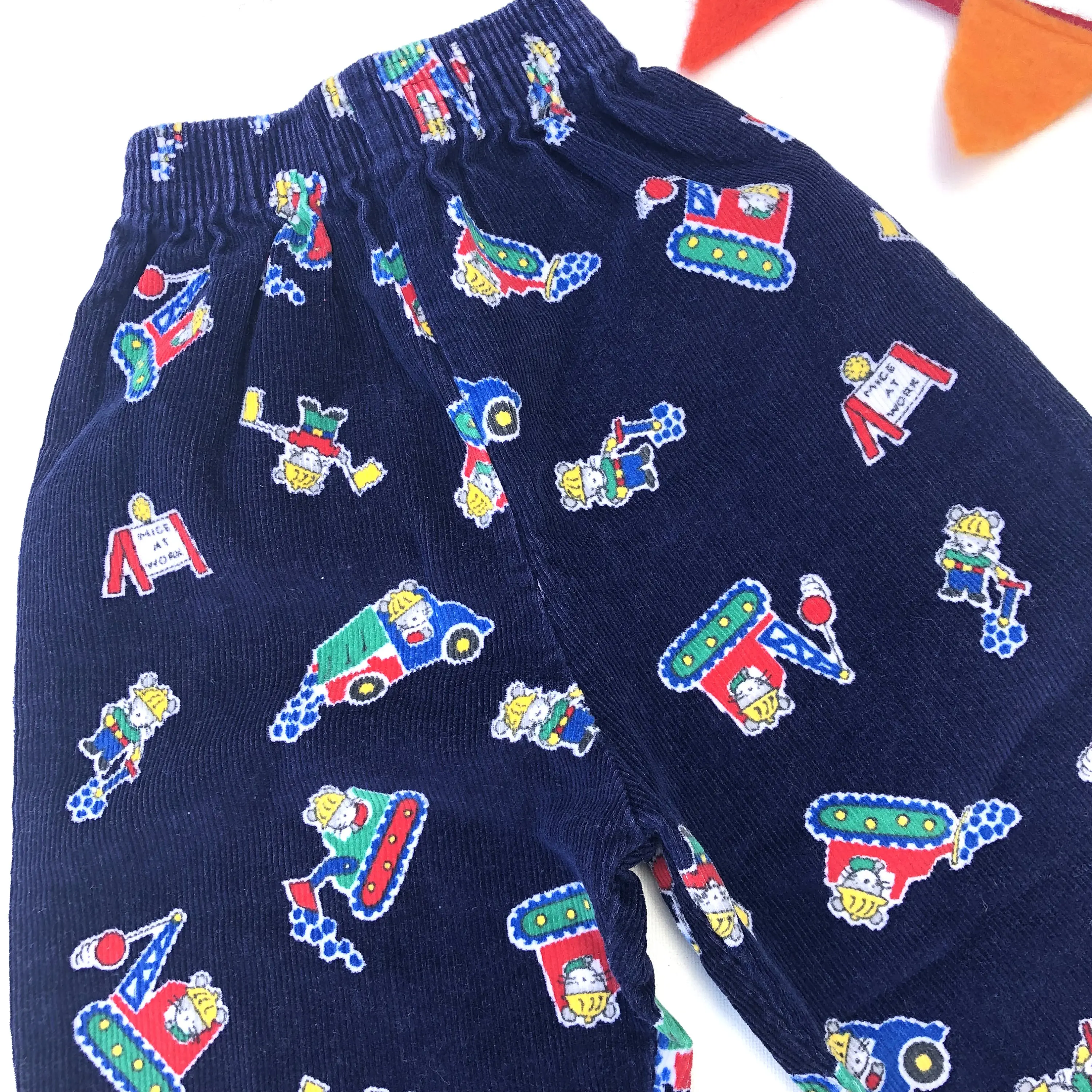 
 Модная хлопковая Вельветовая ткань с цветочным принтом  