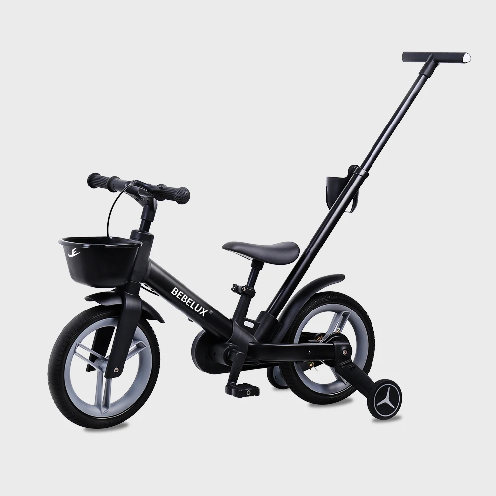 Bicicletta Bambini 4 In 1 LOL-FUN - Da 1 A 4 Anni, Triciclo/Balance Bike Con Pedale Rimovibile