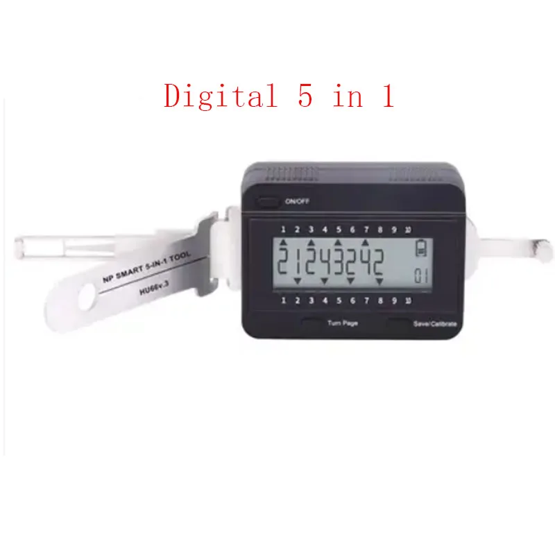 Newest NP Tools Smart 5 in 1 Tool HU66 V.3 Decoder HU66 Lock Pick Tool Locksmith Set Electronic