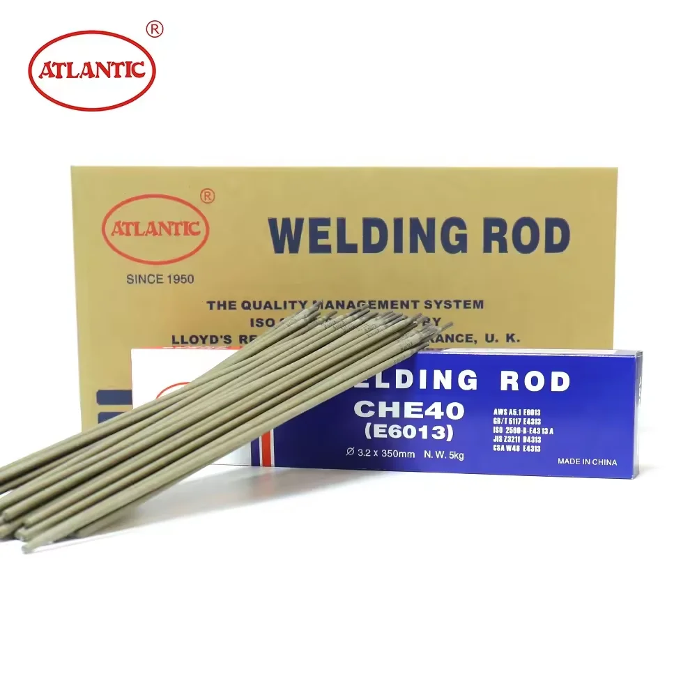ATLANTIC Factory Welding Rod Price CHE425 BS EN ISO AWS Mild Steels Welding Rods Electrode E 6011 E6013