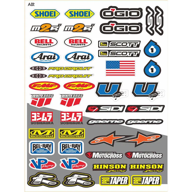 WHITE Racing Numbers Decal Sticker Sheet 1/8-1/10-1/12 for RC Models #9's 