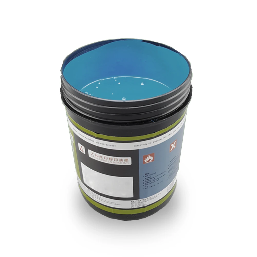 Ceramic Decal Printing Ink Silk Screen Printing Oil Based Watermark Puff Ink for Pe Pvc Acrylic Glass Magnet and Steel