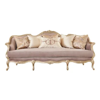 American Design Furniture Victoria European Sofa And Loveseat And Armchair Fabric Antique Sofa Set