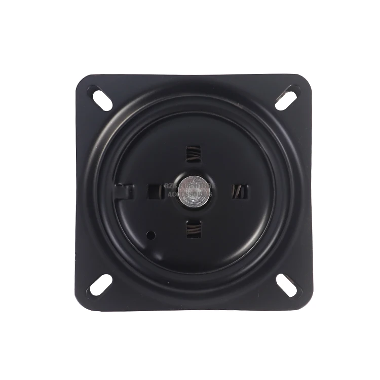 Universal Chair Parts square Chair Mechanism Automatically Returns 90 Degree Swivelling Metal Plate