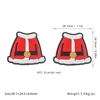 Christmas clothes Focal bead SA422