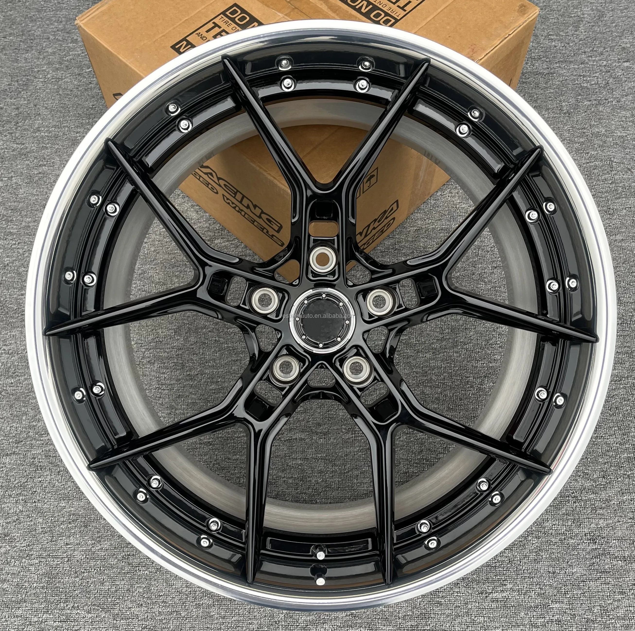 21 Inch Staggered Forged Wheels - Customized Aluminum Rims