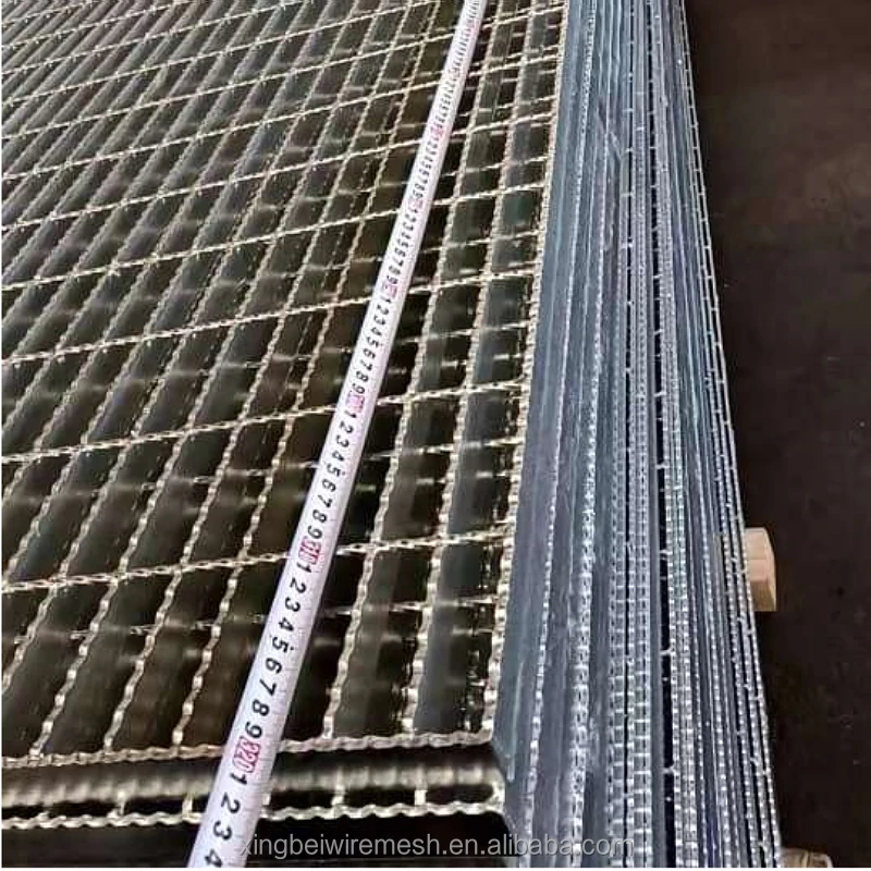 Xingbei Automatic Cleaning Steel Paddle Grating Honeycomb Anti-Rust Serrated Steel Deck Grating Made Carbon Steel Trench Drain