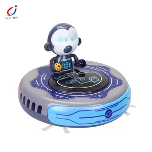 Educational Pretend Play Battery Operated Toy Vacuum Cleaner Floor Sweeper Toy Cleaning Machine Robot Vacuum Cleaner Kids Toy