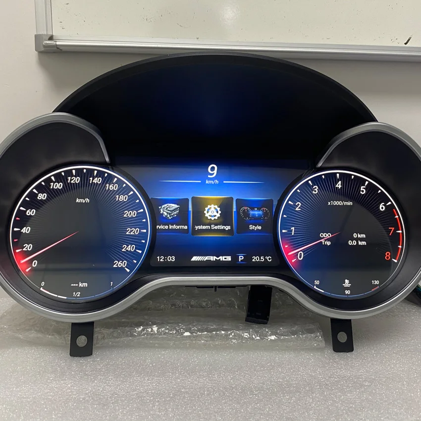 Mercedes Benz ML W166 GL X166 GLE GLS 用 Kanor LCD デジタル