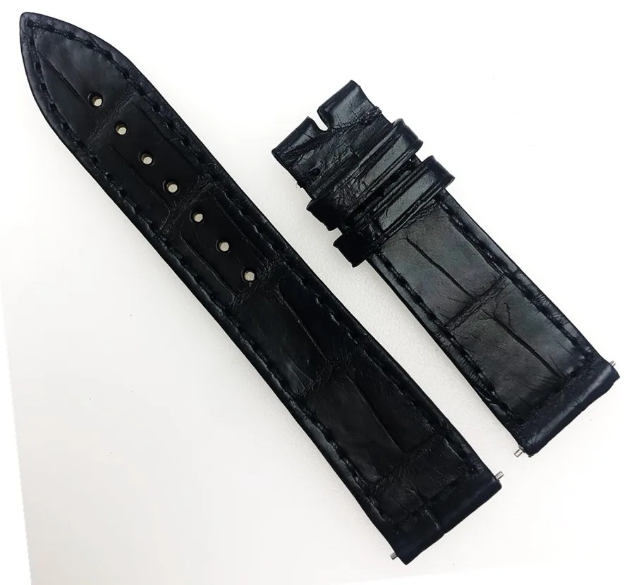 Small Order Quantity Fashion Multi Color 18mm Semi Mat Beige ALLIGATOR STRAP for FRANCK MULLER FM952 FM950
