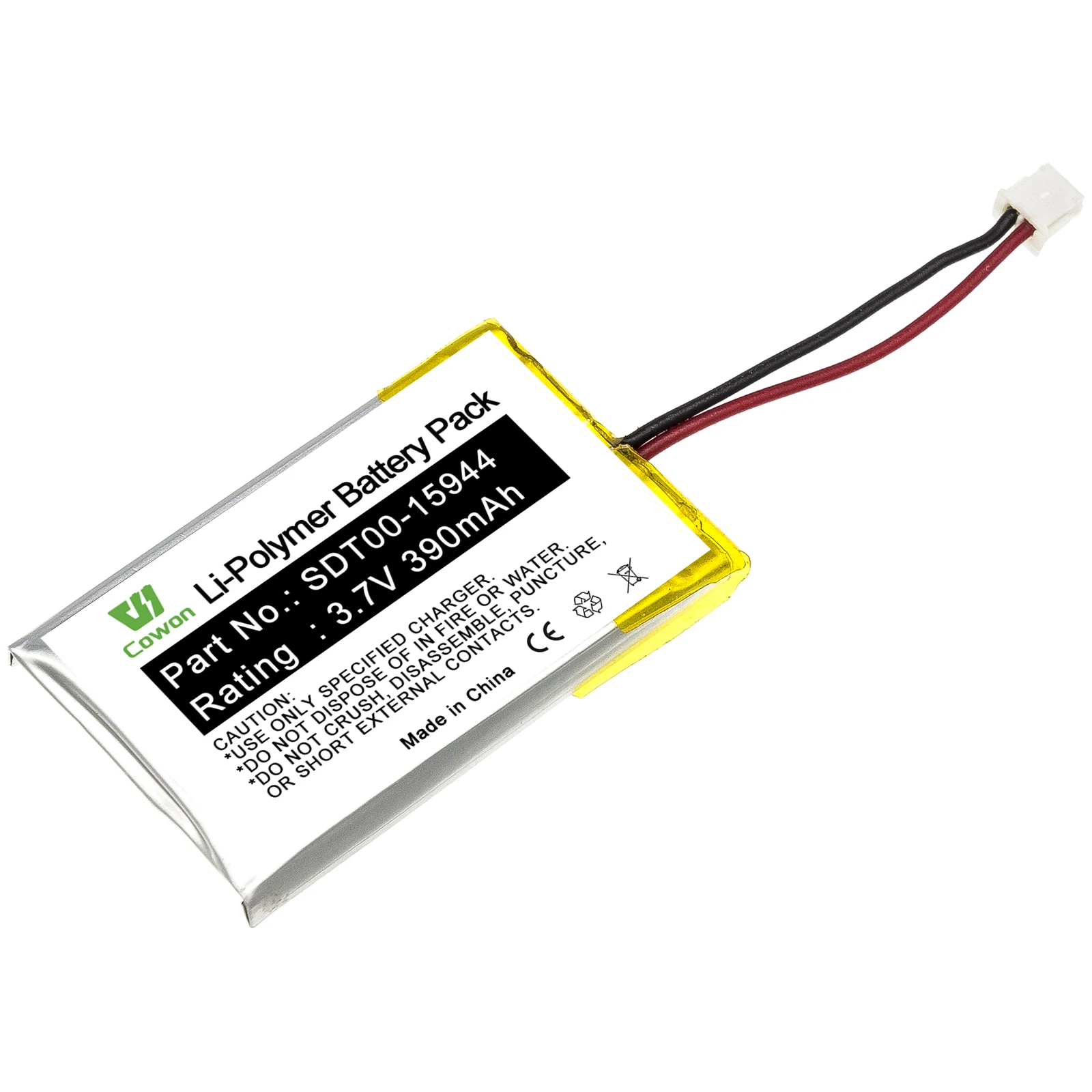 3.7V 390mAh SD-1225 SD-1825 SD-3225 Lithium Ion SDT00-15944 Battery for Collar Receivers