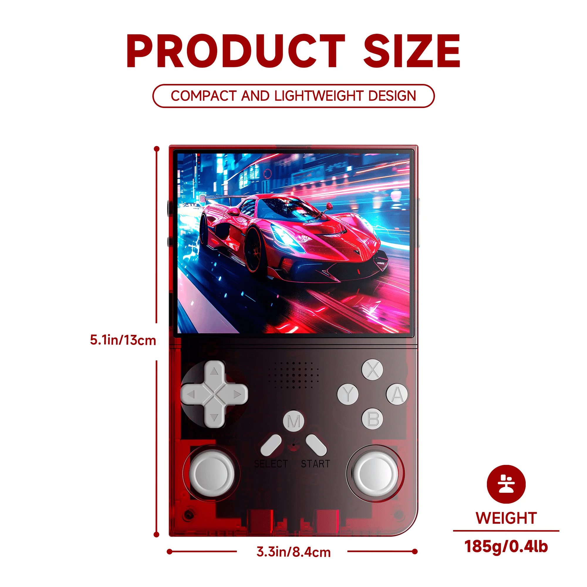 HX Portable Retro R40 Retro Handheld Game Console Video Game