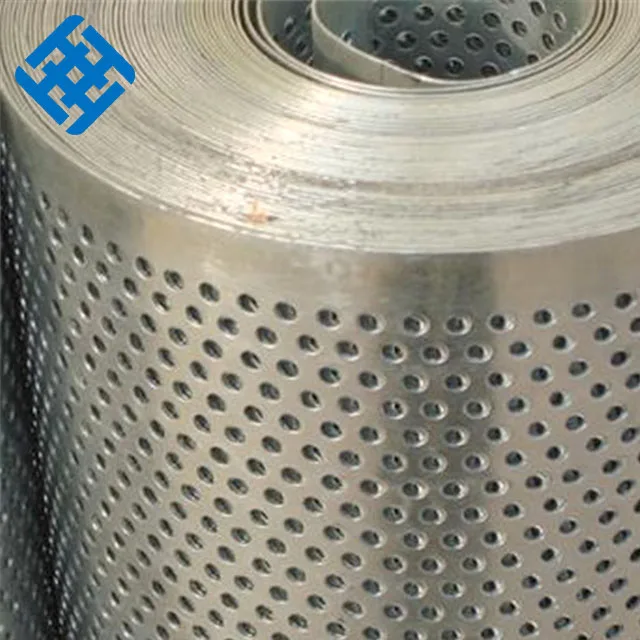 Thin Perforated Metal Sheet with Round Hole Mesh Screen Stainless Steel Wire Fabric Handmade Welding Panel