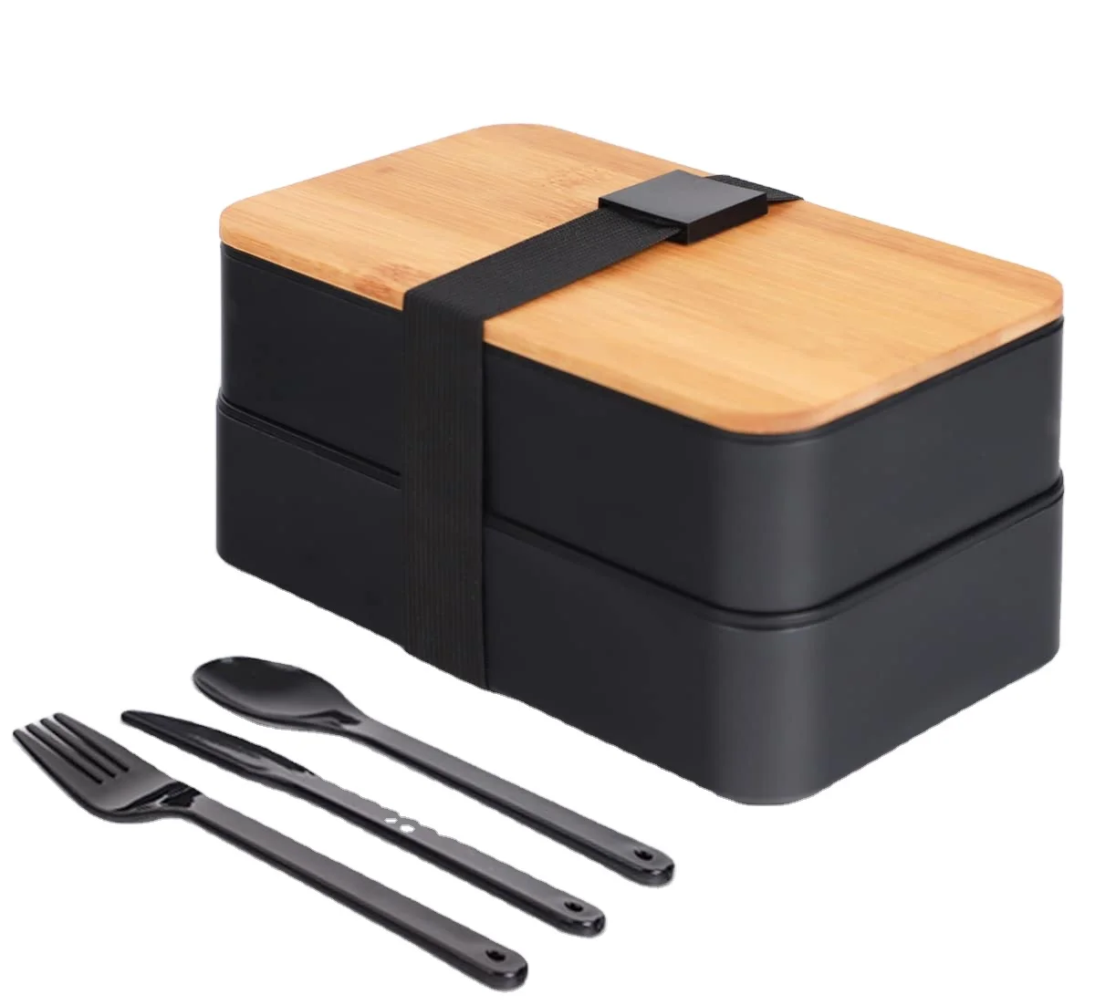 Food Container Food Storage Box Japanese Bento Lunch Box with Bamboo ...