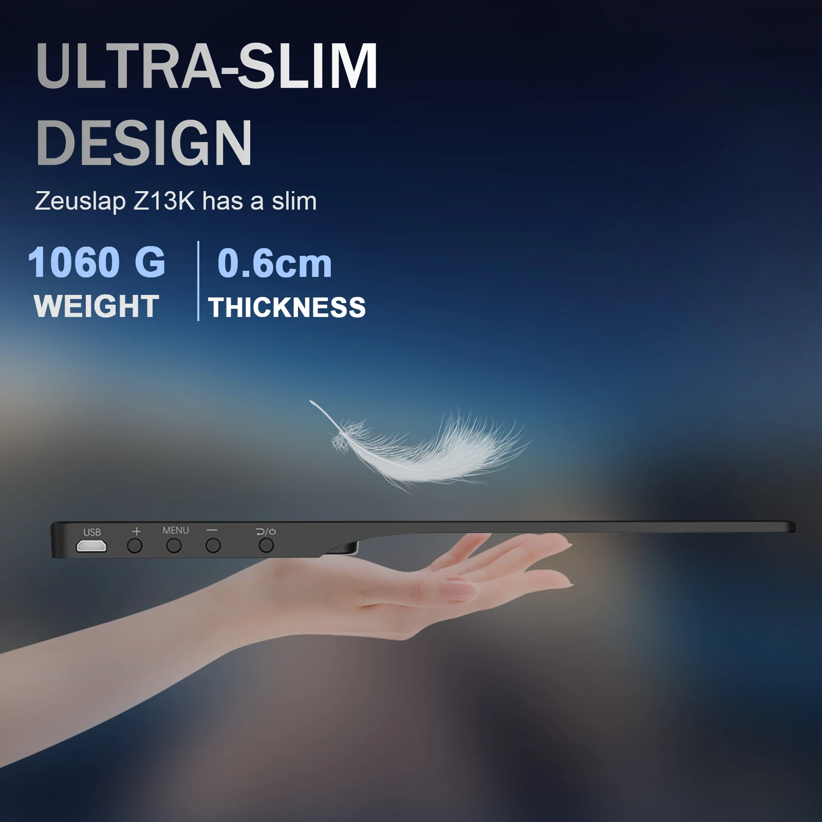 Inch Ultra Slim Portable Gaming Monitor for PS4 PS5 New 3K IPS  Screen Portable Monitor for Laptop PC Phone Switch PS5