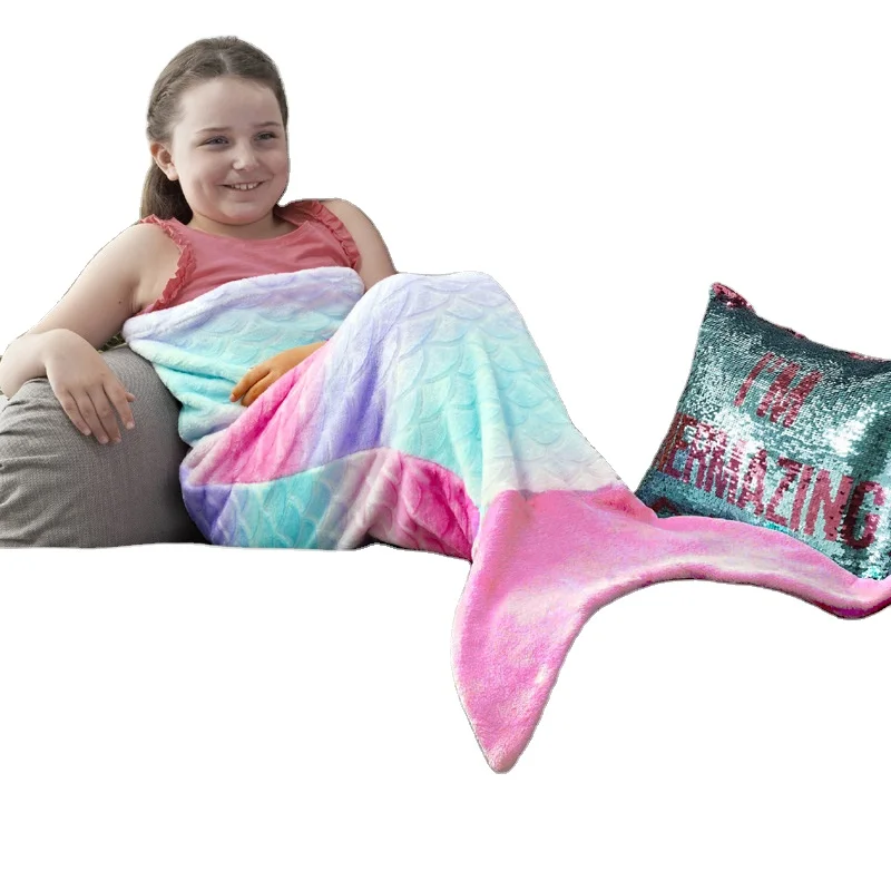 Mermaid Kids Sleeping Bag