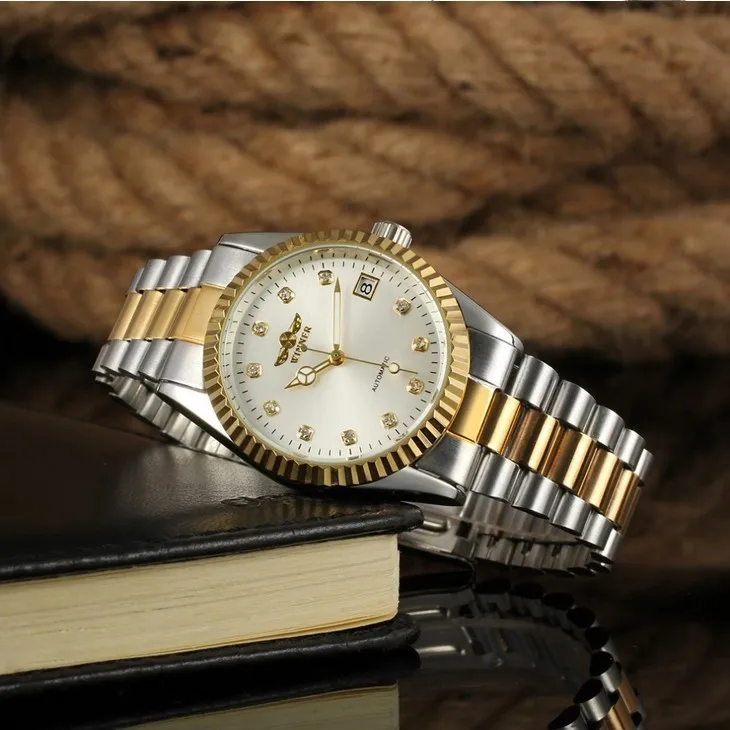 Luxury Men's Automatic Mechanical Steel Watch