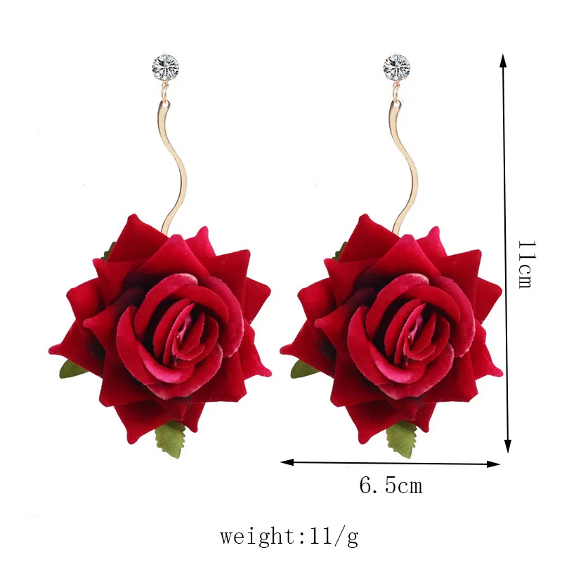 Buy Red Earrings for Women by OWICHI Online | Ajio.com