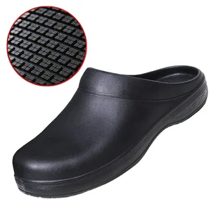 Summer073 EVA Anti-Oil Resistant Working Chef Shoes Kitchen Non-slip Chef Shoes
