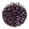 Resin cat's eye beads - purple