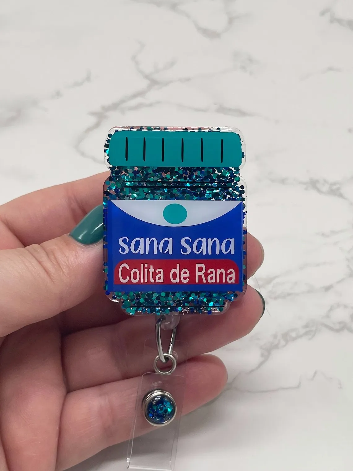 New Fun Sana Sana Nurse Retractable Badge Reel Teacher Badge Reels ...