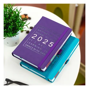 Fast Custom 2026 2026 Daily Diary English Spanish Agenda Factory Price A5 Calendar Planner Business Gift Set Notebooks With Logo