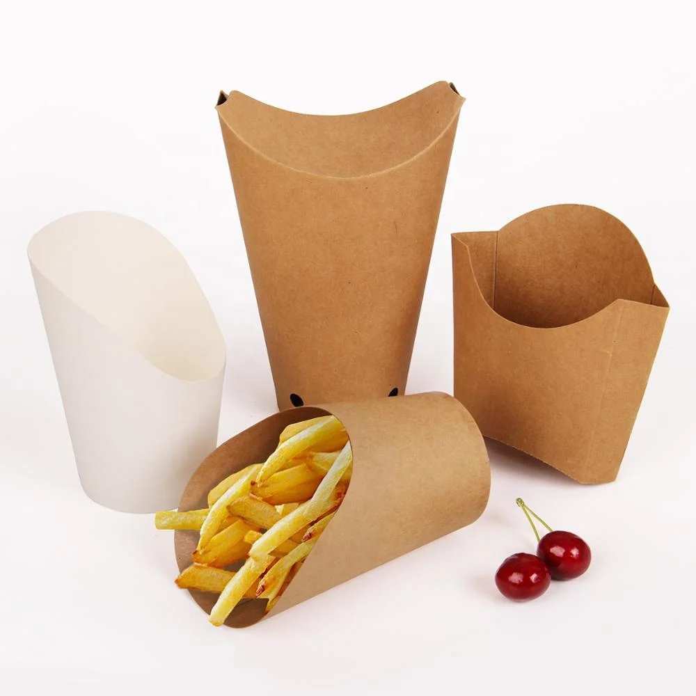 Source Wholesale Custom French Fries Box Design Types of Kraft