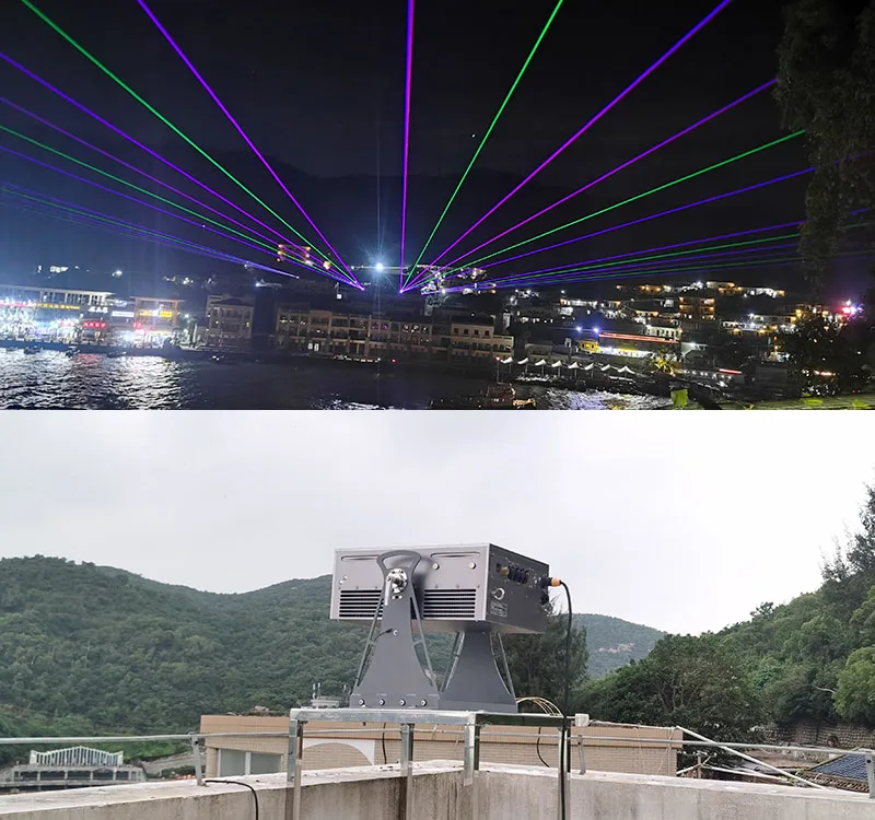 20w Rgb Outdoor Laser Projector Stage Light Show System Fb4 Laser