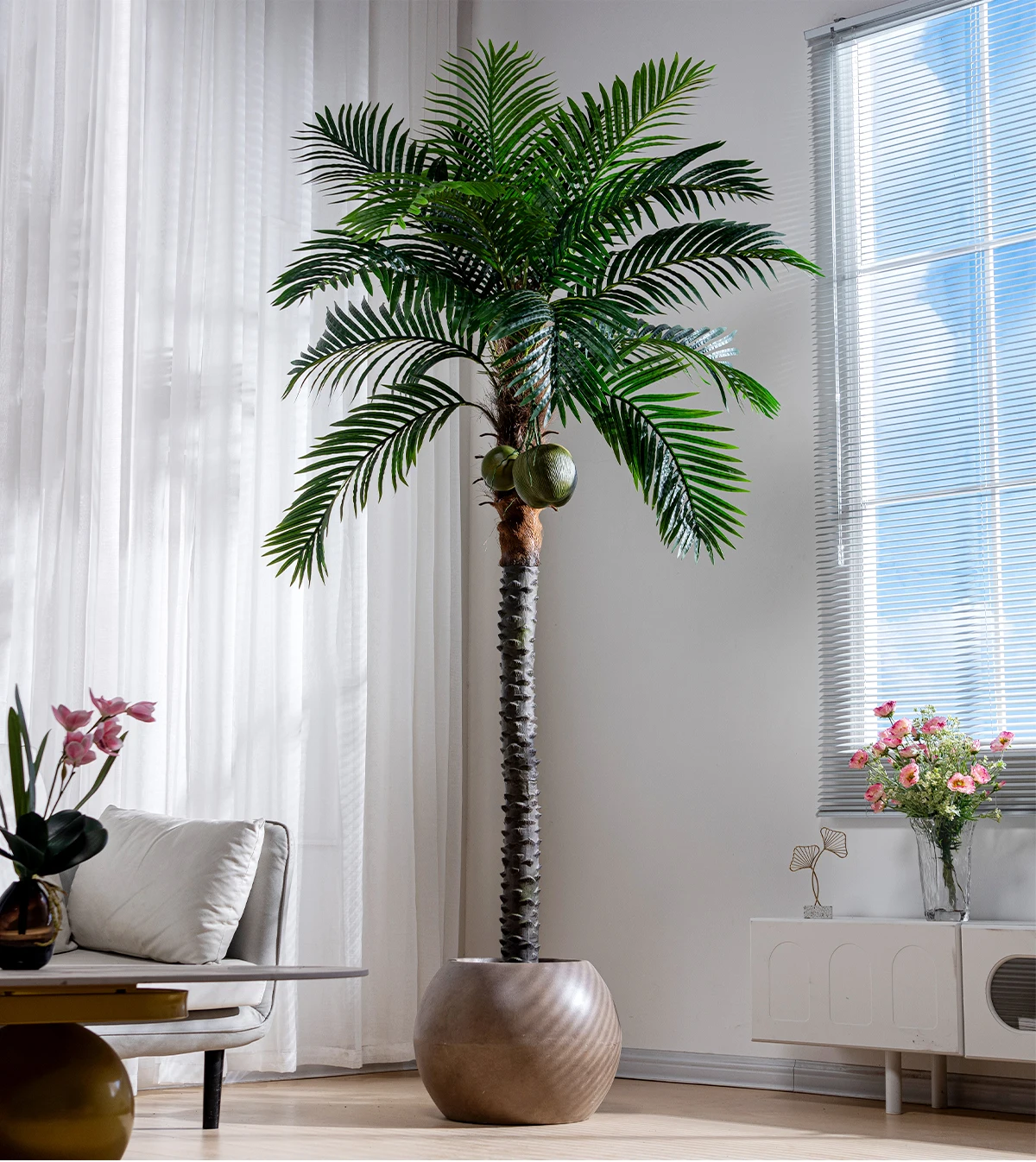  hotel decorative plants faux material-12