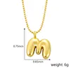 Gold M only pandent