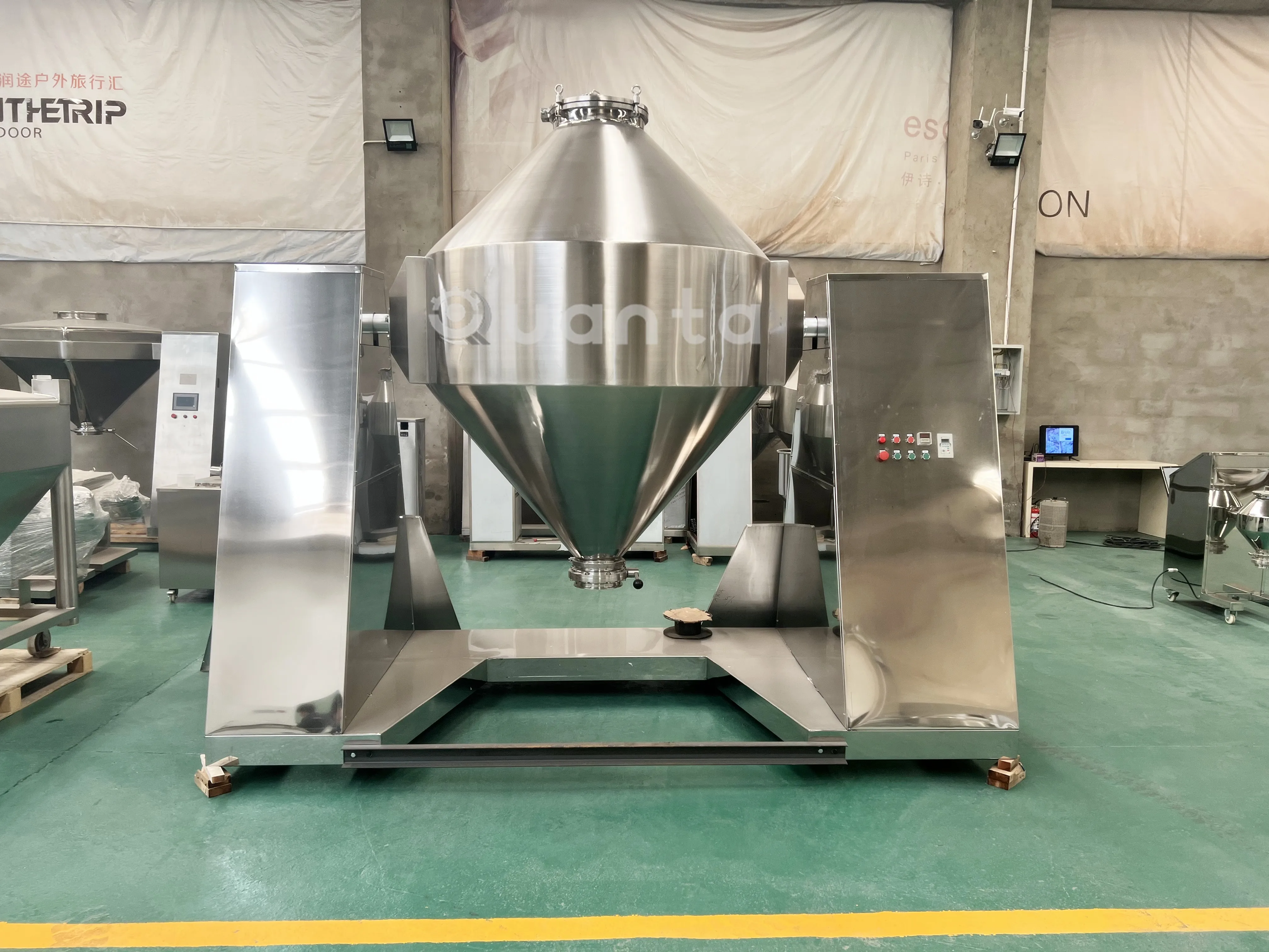 Double cone mixer/powder blender/conical mixer