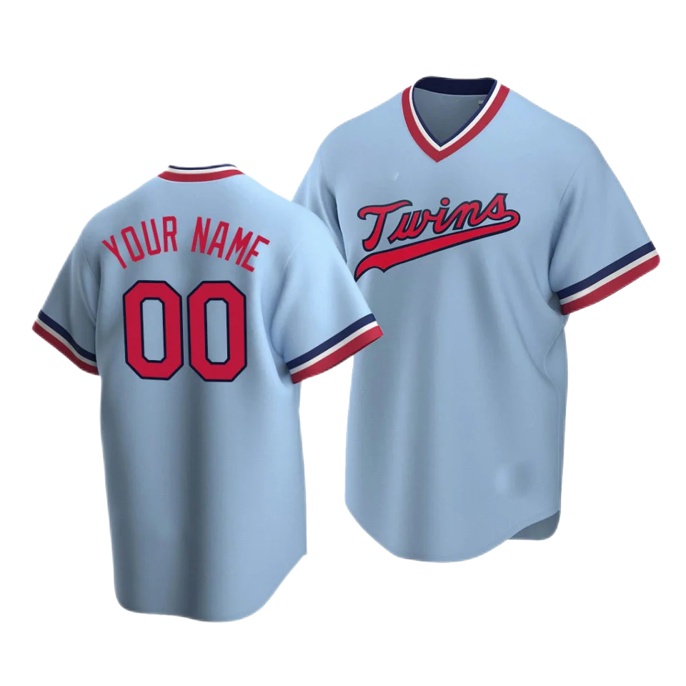 Minnesota Twins MLB Stitch Baseball Jersey Shirt Design 8 Custom