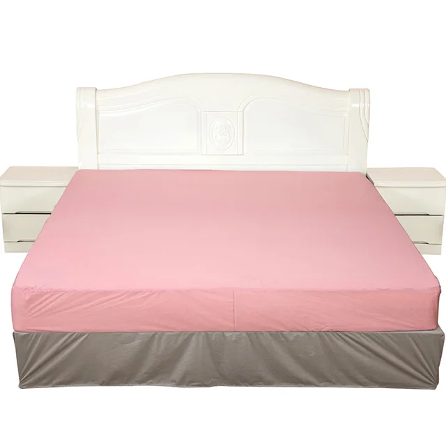 Розовый складной матрас для кровати брендовый защитный коврик отеля чехол