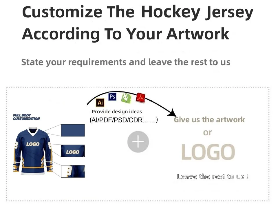 Custom hockey jersey