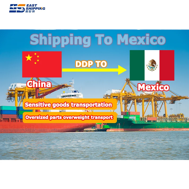 China To Mexico Transitario Agencia De Transporte Agente De Carga Promotor South America Logistic Agent Freight Forwarder Ddp