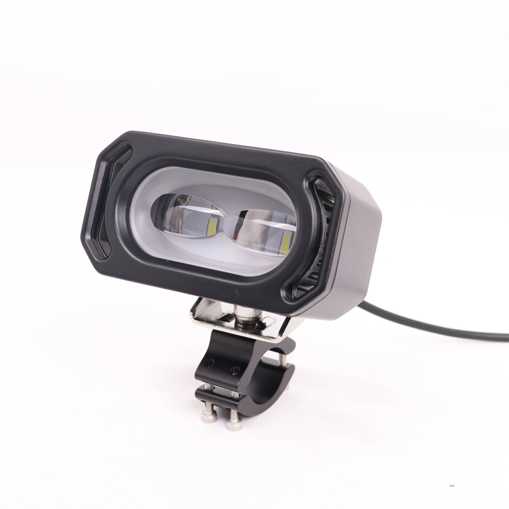 TIYPEOR E-MARK Motorcycle Super Bright High Power Headlamp Auxiliary Headlight Driving Spotlight Fog Lights for Motorcycle