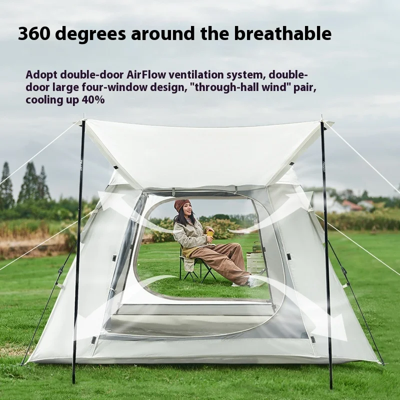 Pelliot Fully Automatic Silver-Coated Tent Portable Square Multi